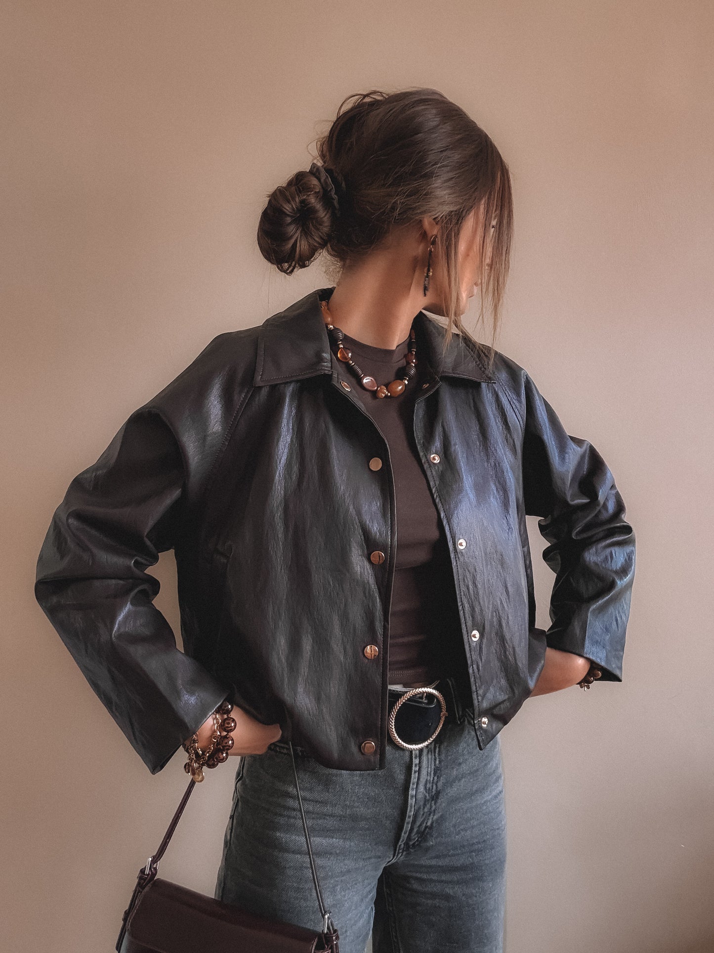 Veste Noa Prune Foncé