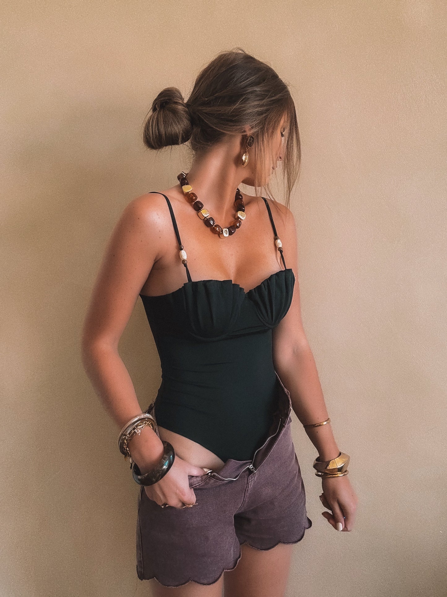 Body Coquillage noir