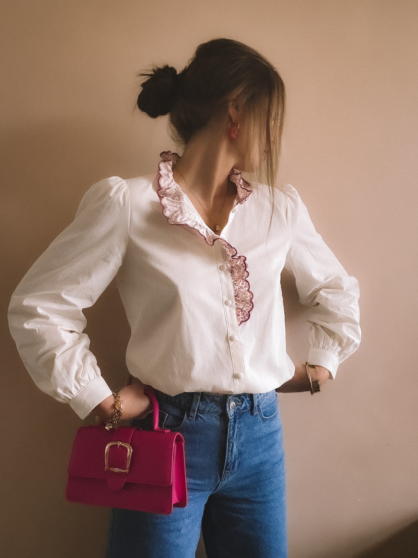 Chemise Rosa Ecru
