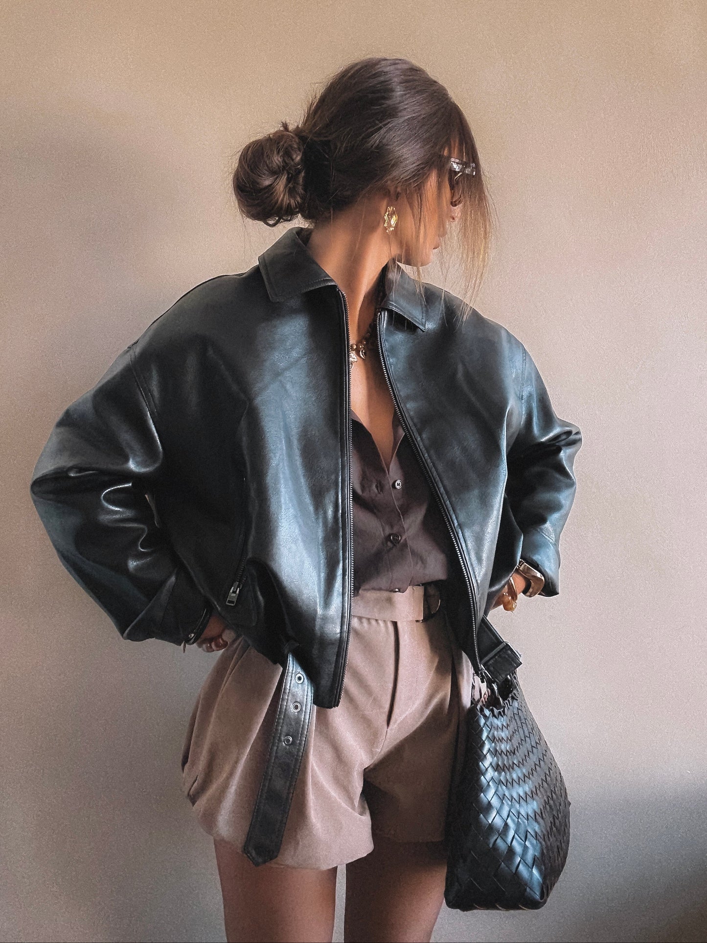 Short ballon ELYN Taupe