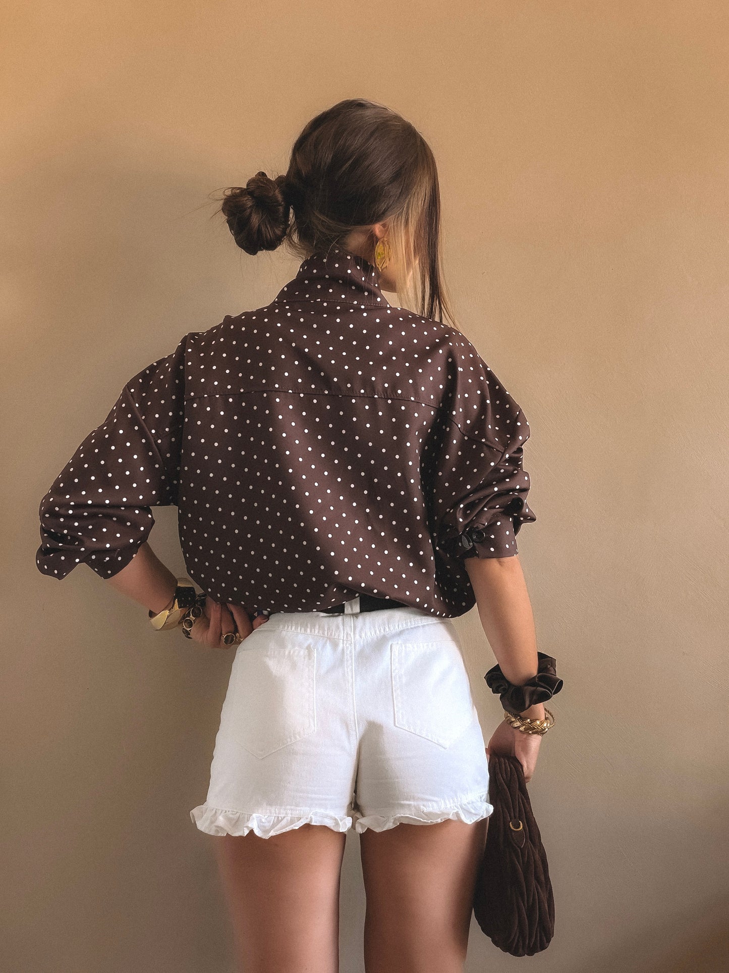 Veste Vittoria Marron