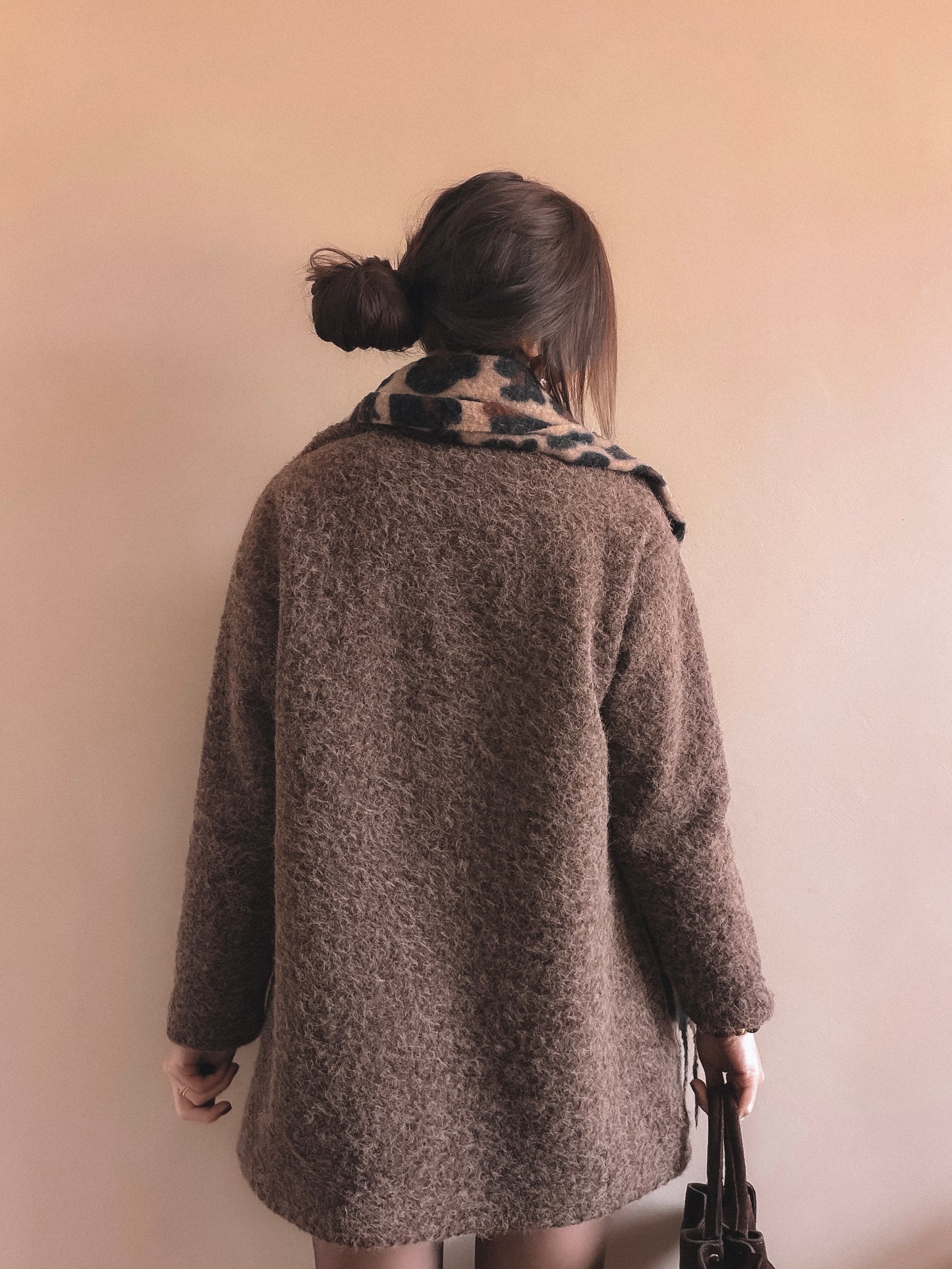 Manteau Livia Marron