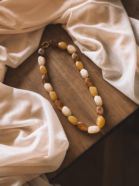 Collier Honey Jaune
