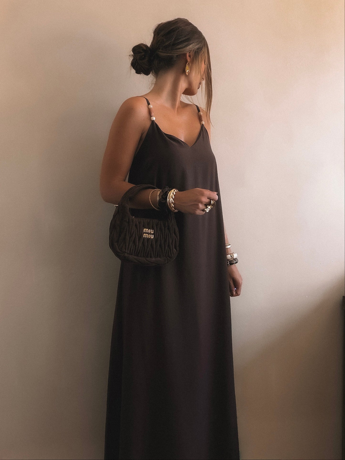 Robe Paloma Marron