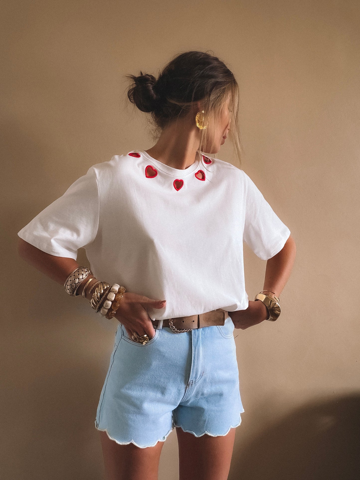 T-Shirt Luna Blanc
