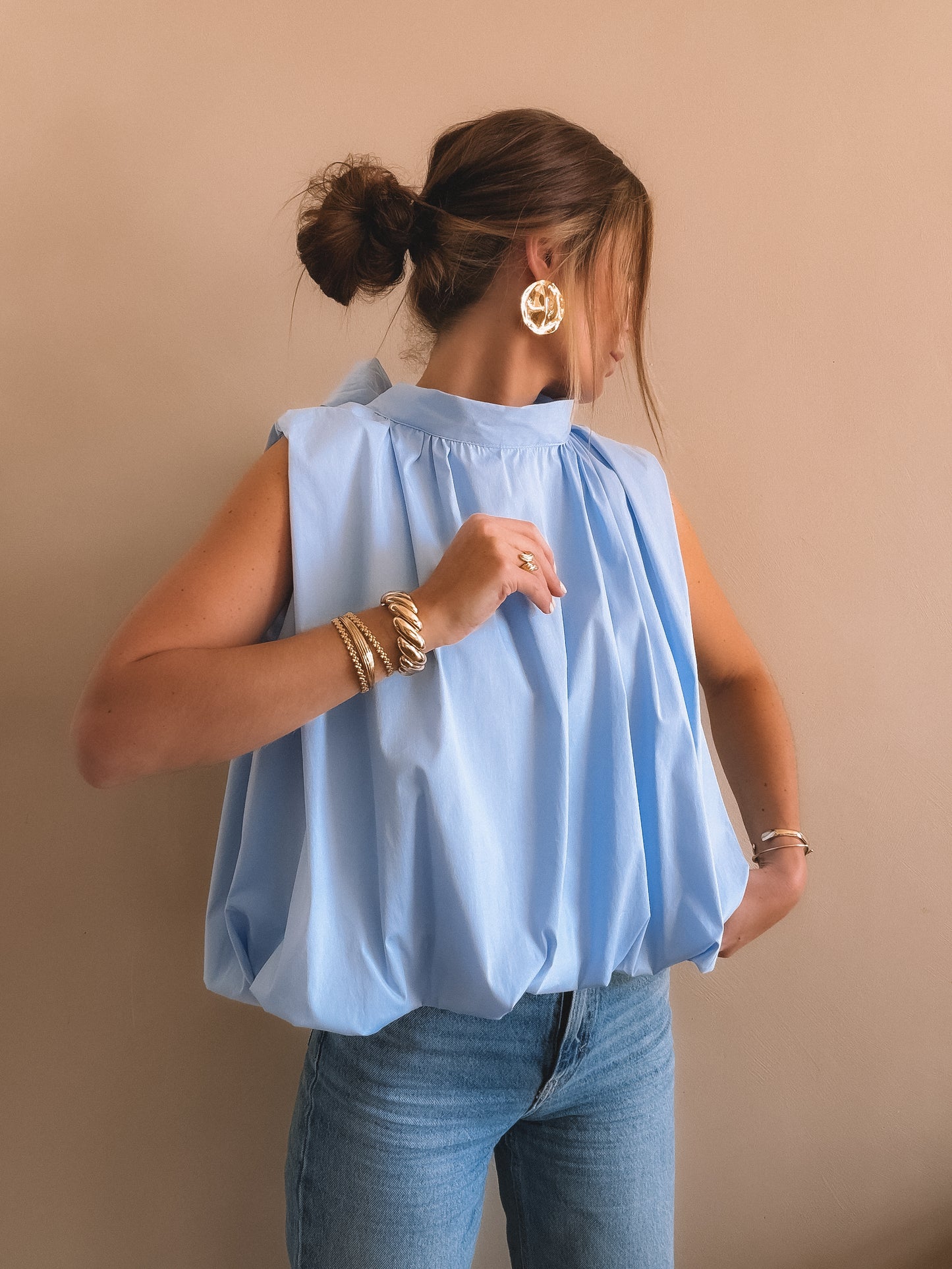 Blouse Célia Bleu