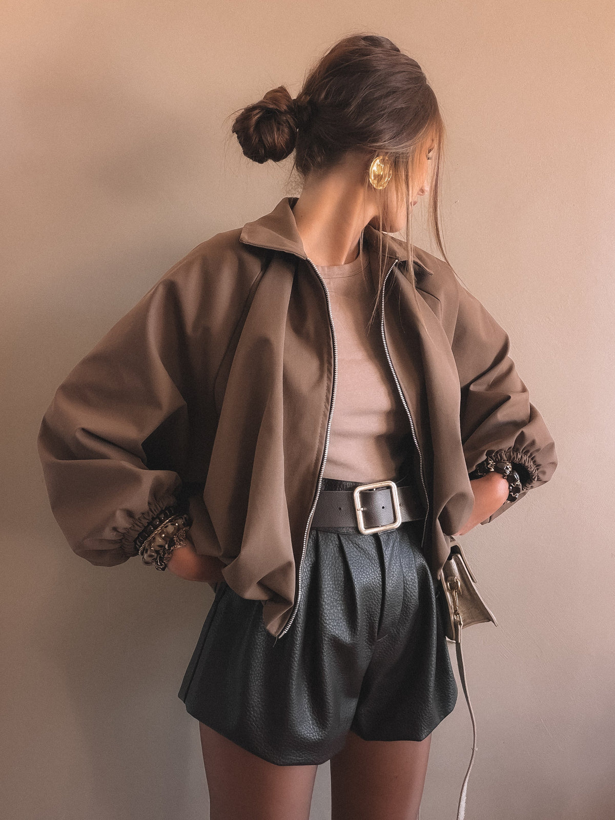 Veste Noémie Taupe