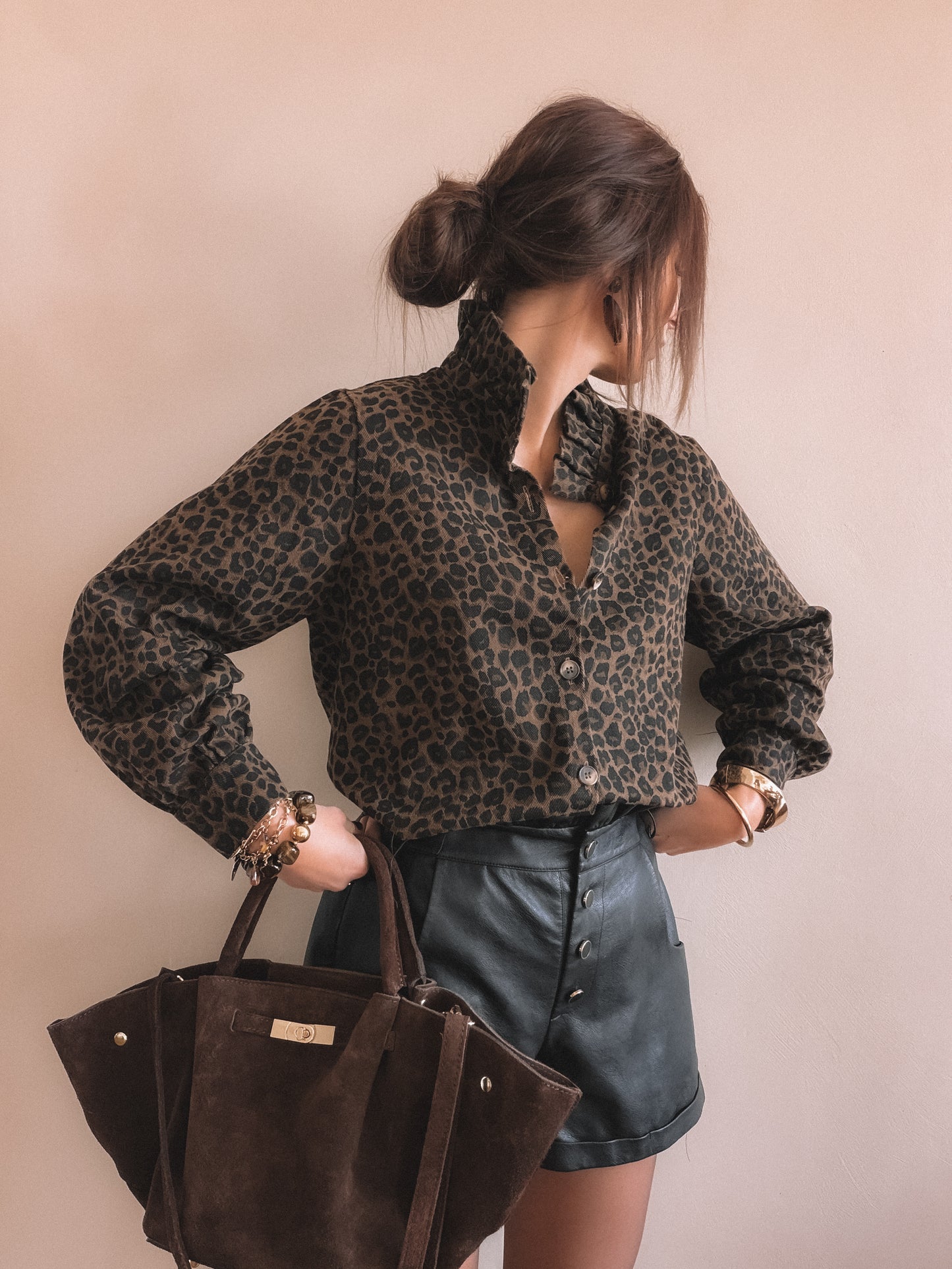 Chemise Charlie Leopard