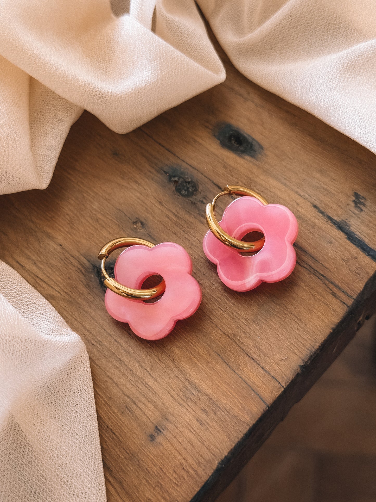 Boucles Zélie Rose