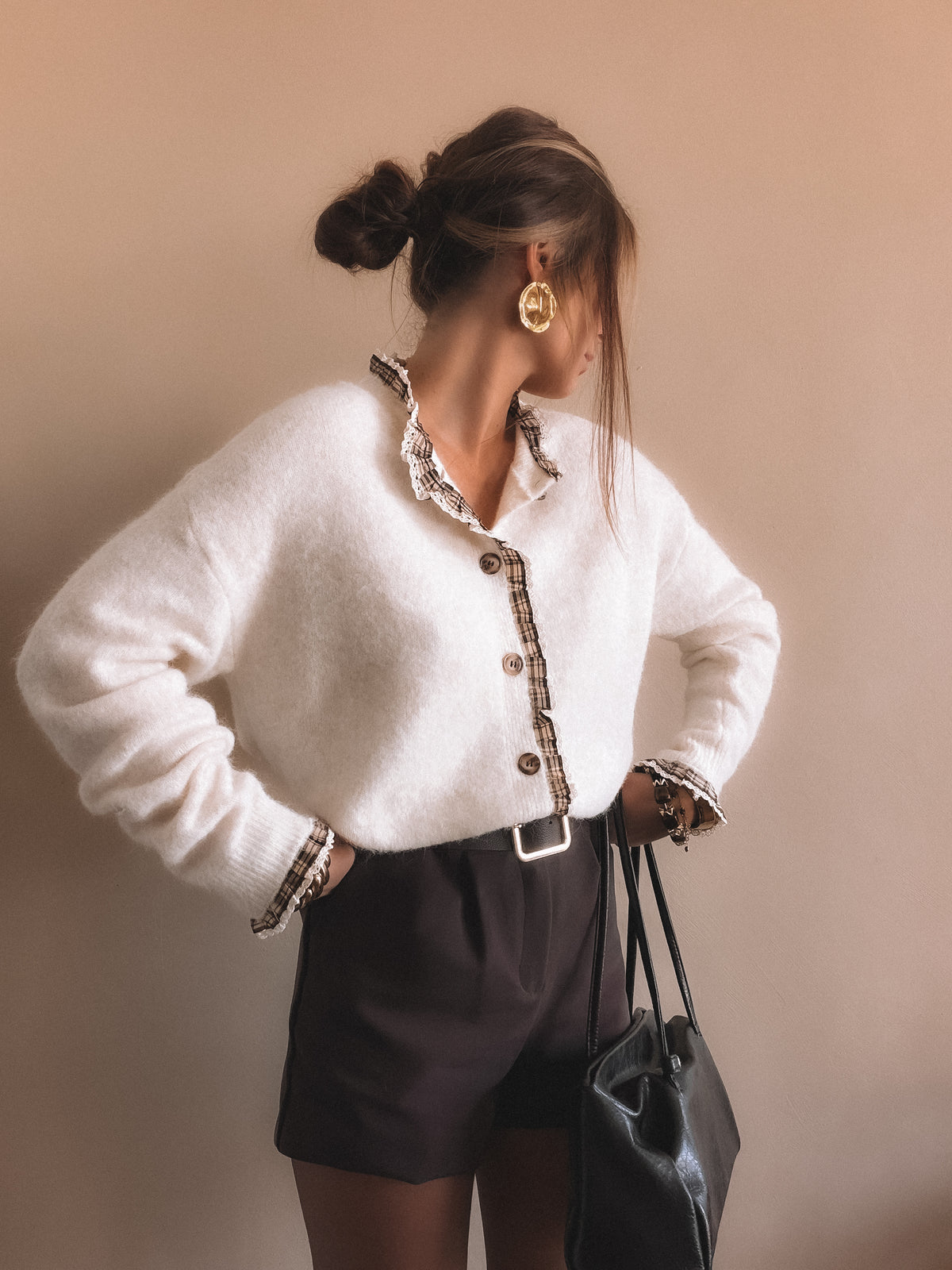 Gilet Jade Ecru