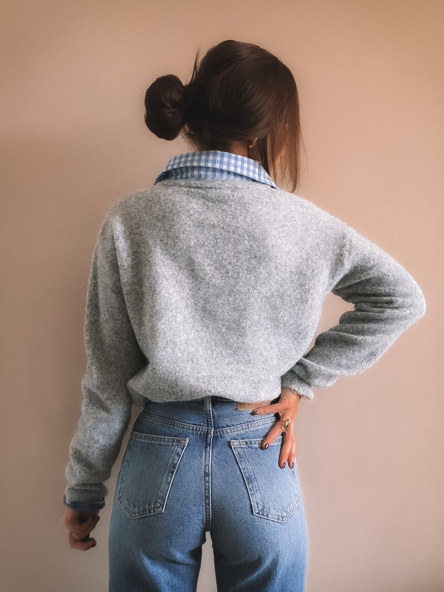 Pull Apolline Gris