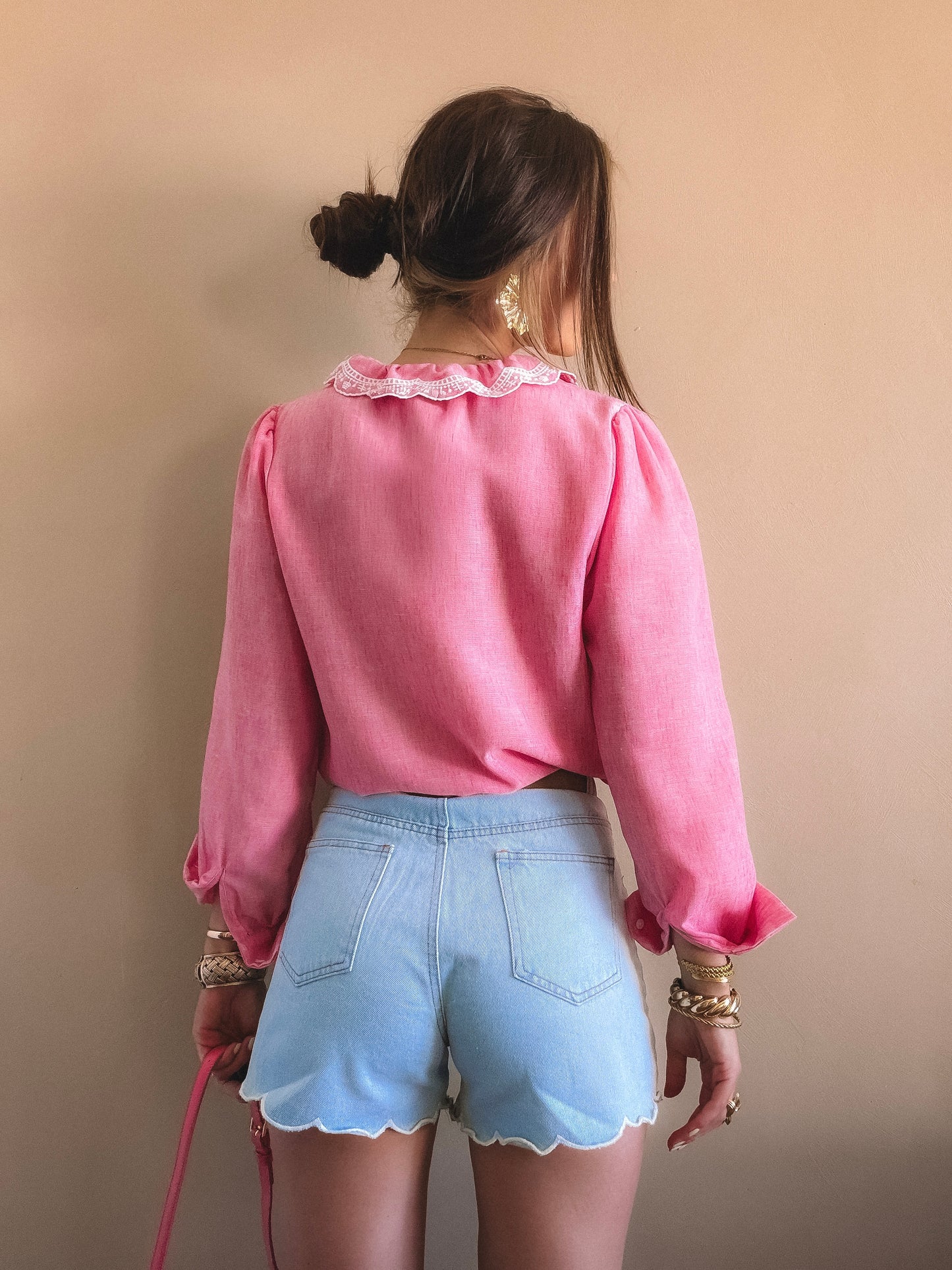 Chemise Rosalie Rose