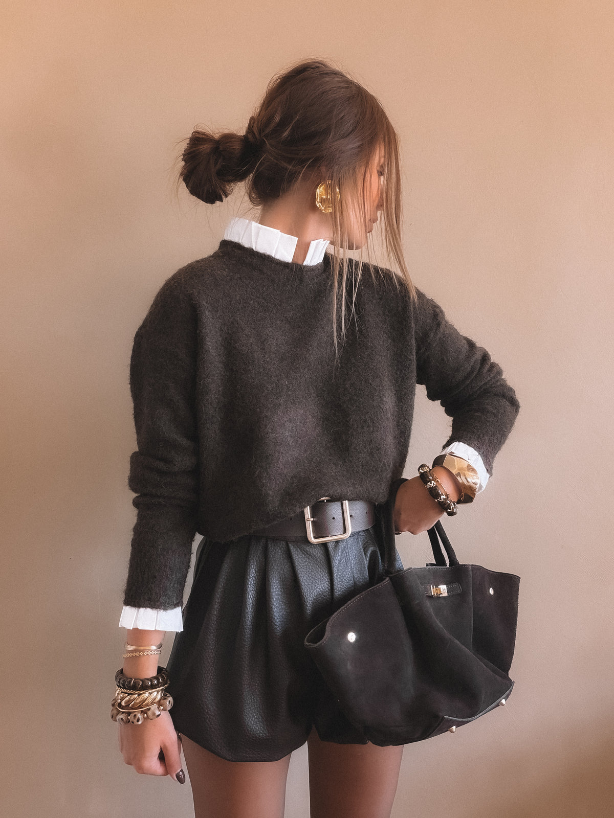 Pull Garance Marron