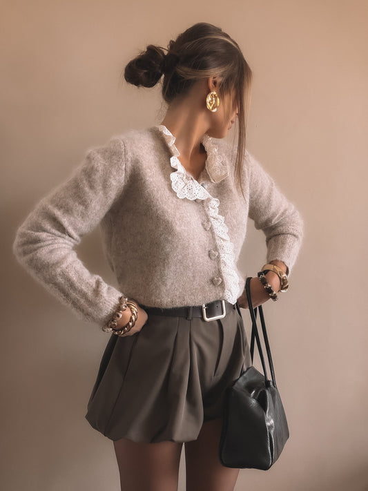 Gilet Josephine Beige