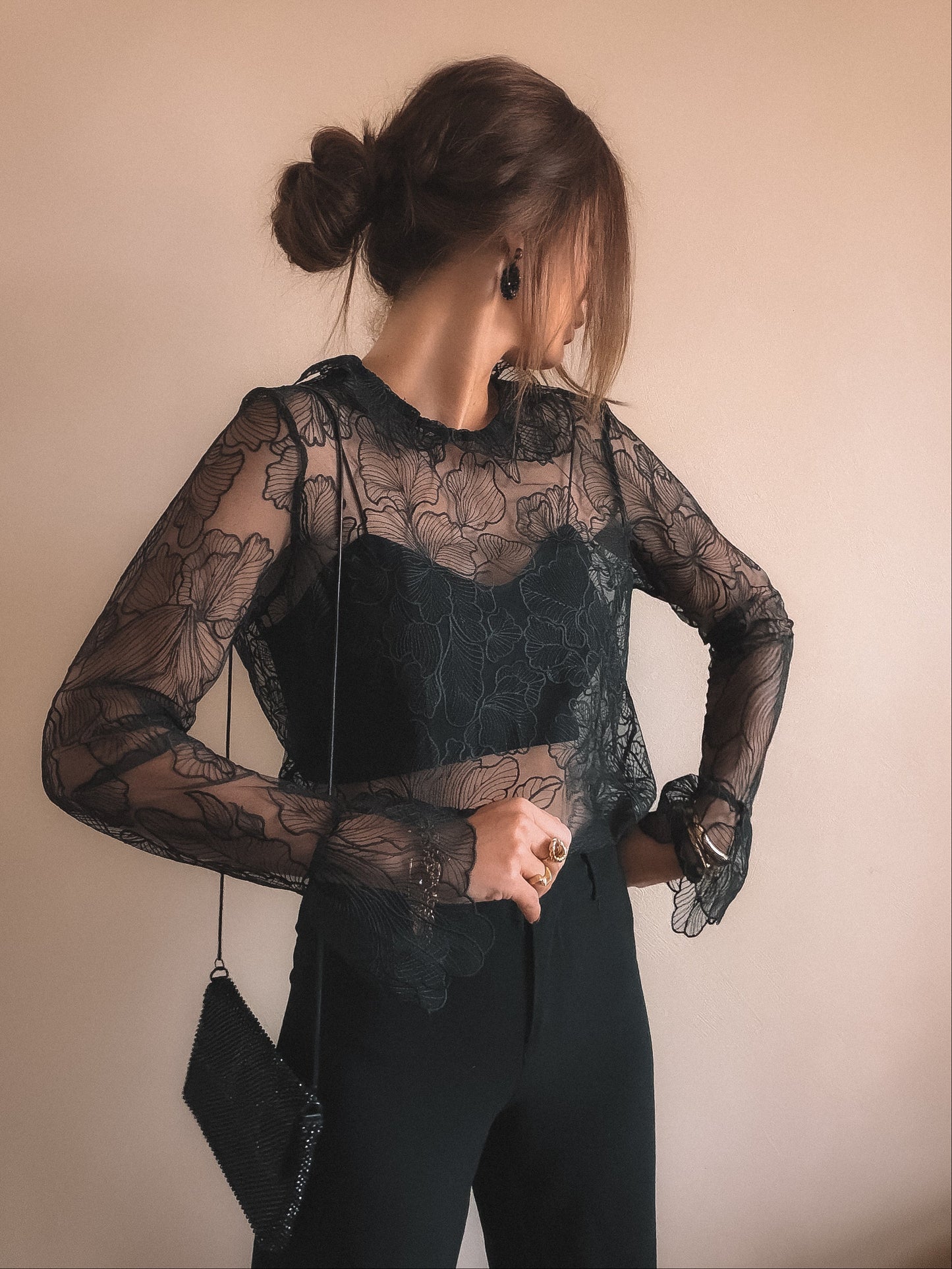 Blouse Elina Noir