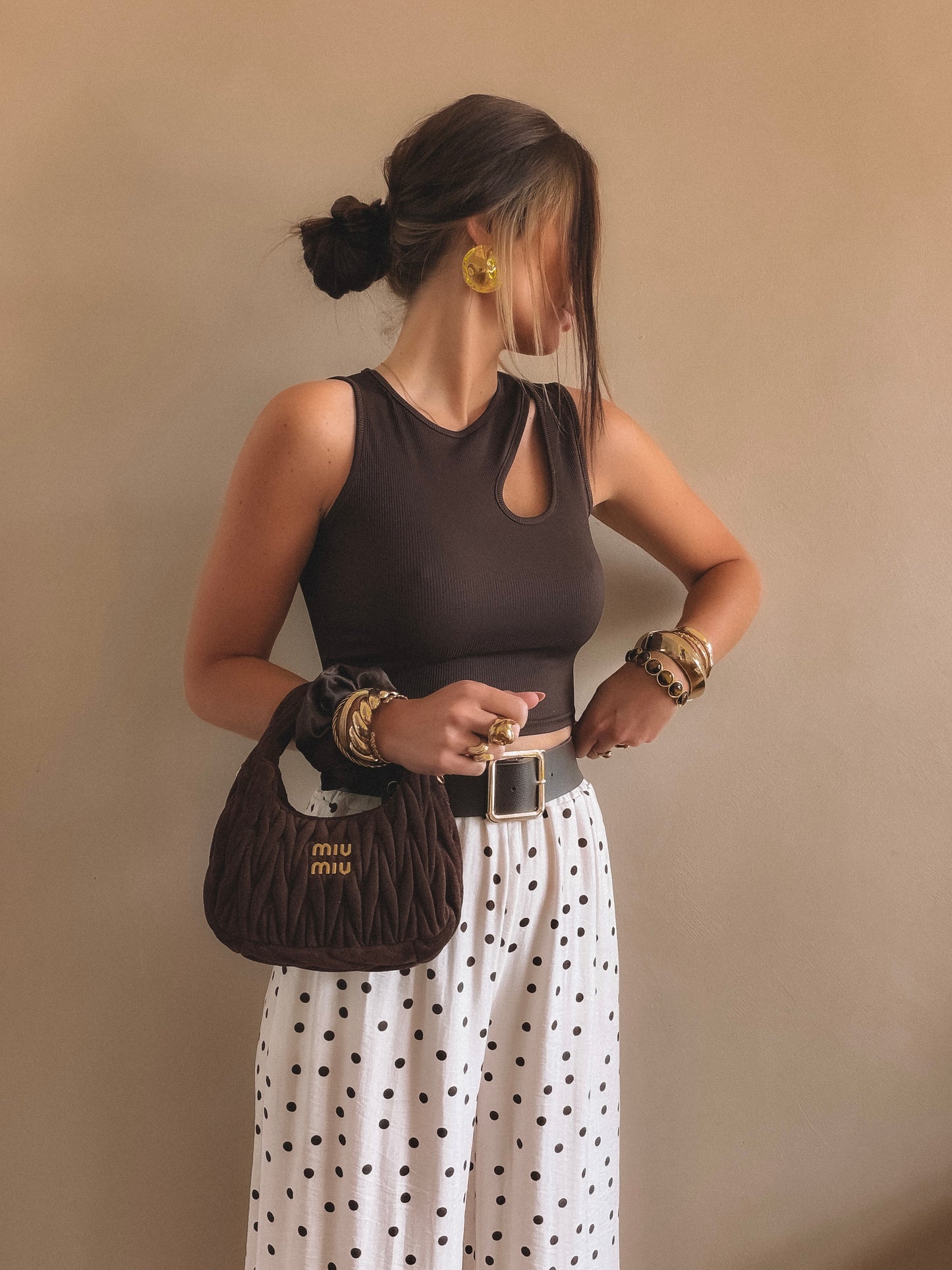 Pantalon Camille Ecru