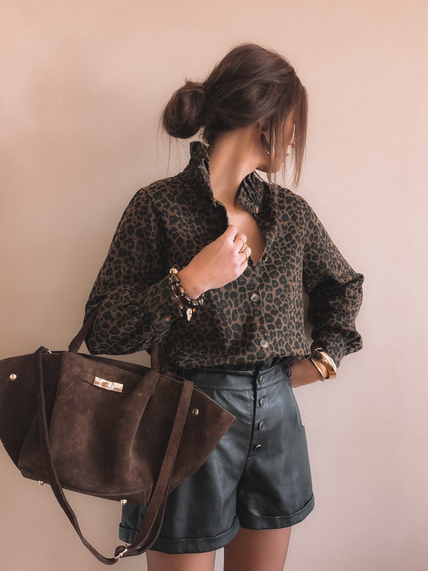 Chemise Charlie Leopard