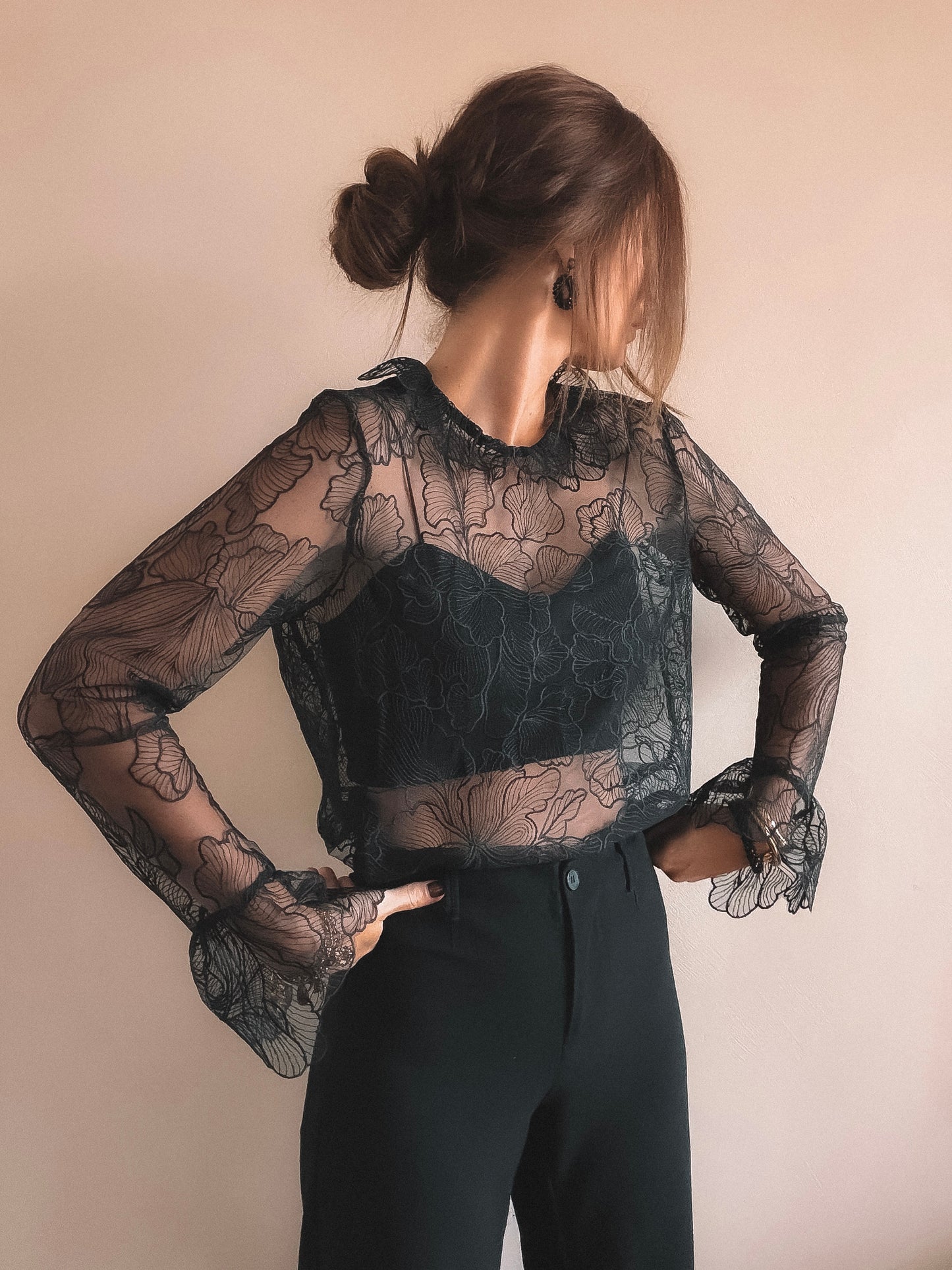 Blouse Elina Noir