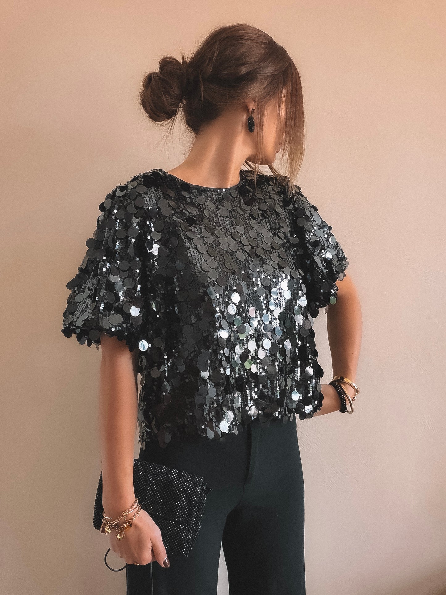 Top Neva Noir Dos nu