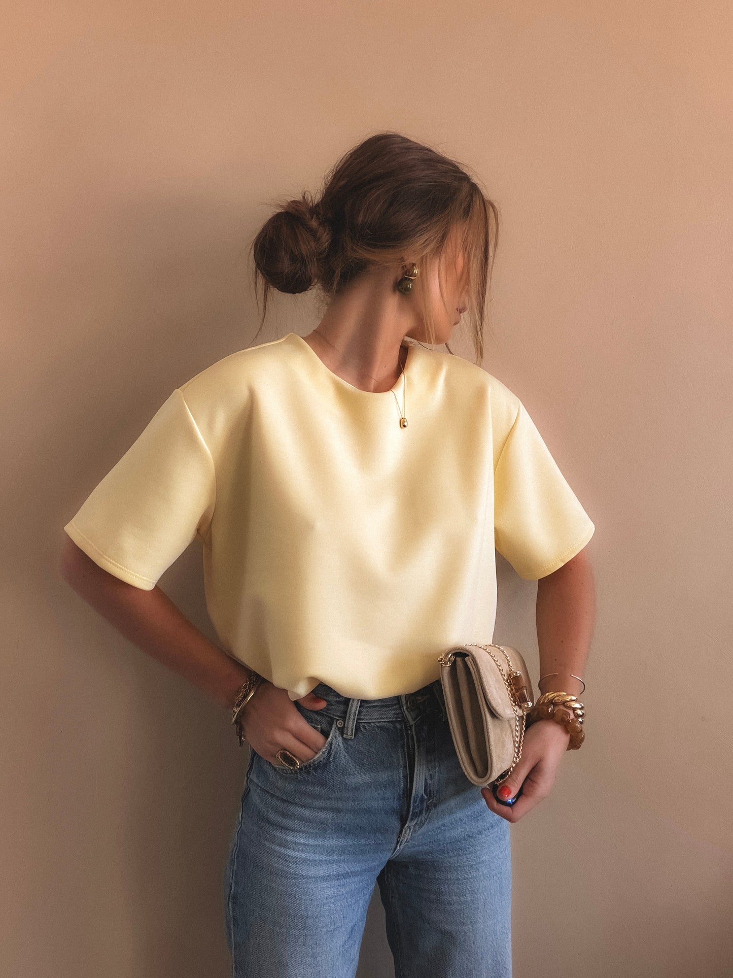 T-Shirt Alma Jaune
