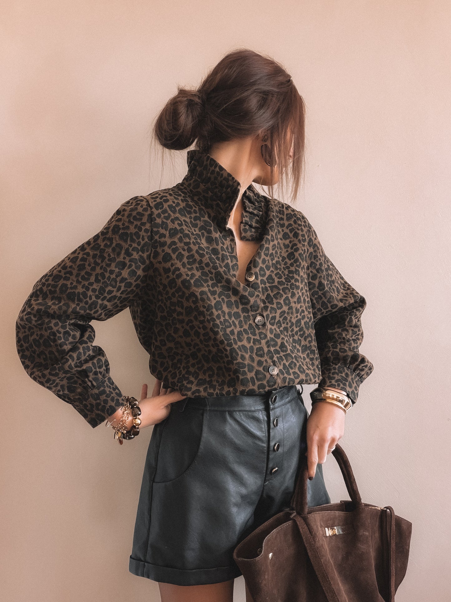 Chemise Charlie Leopard