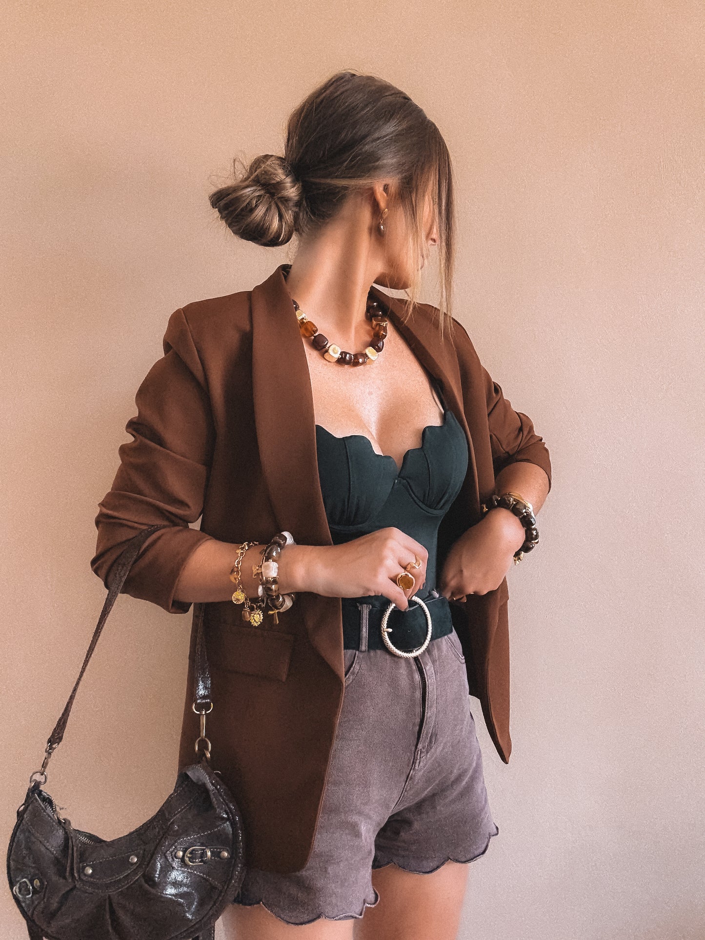 Blazer Célia Caramel