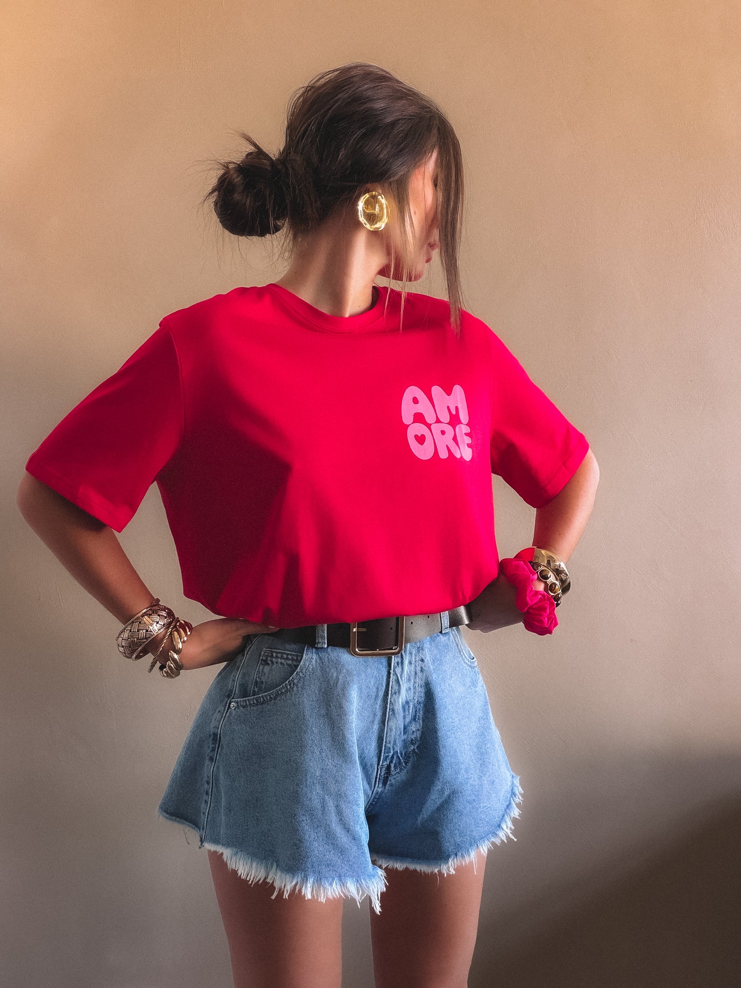 T-Shirt Amore Rouge