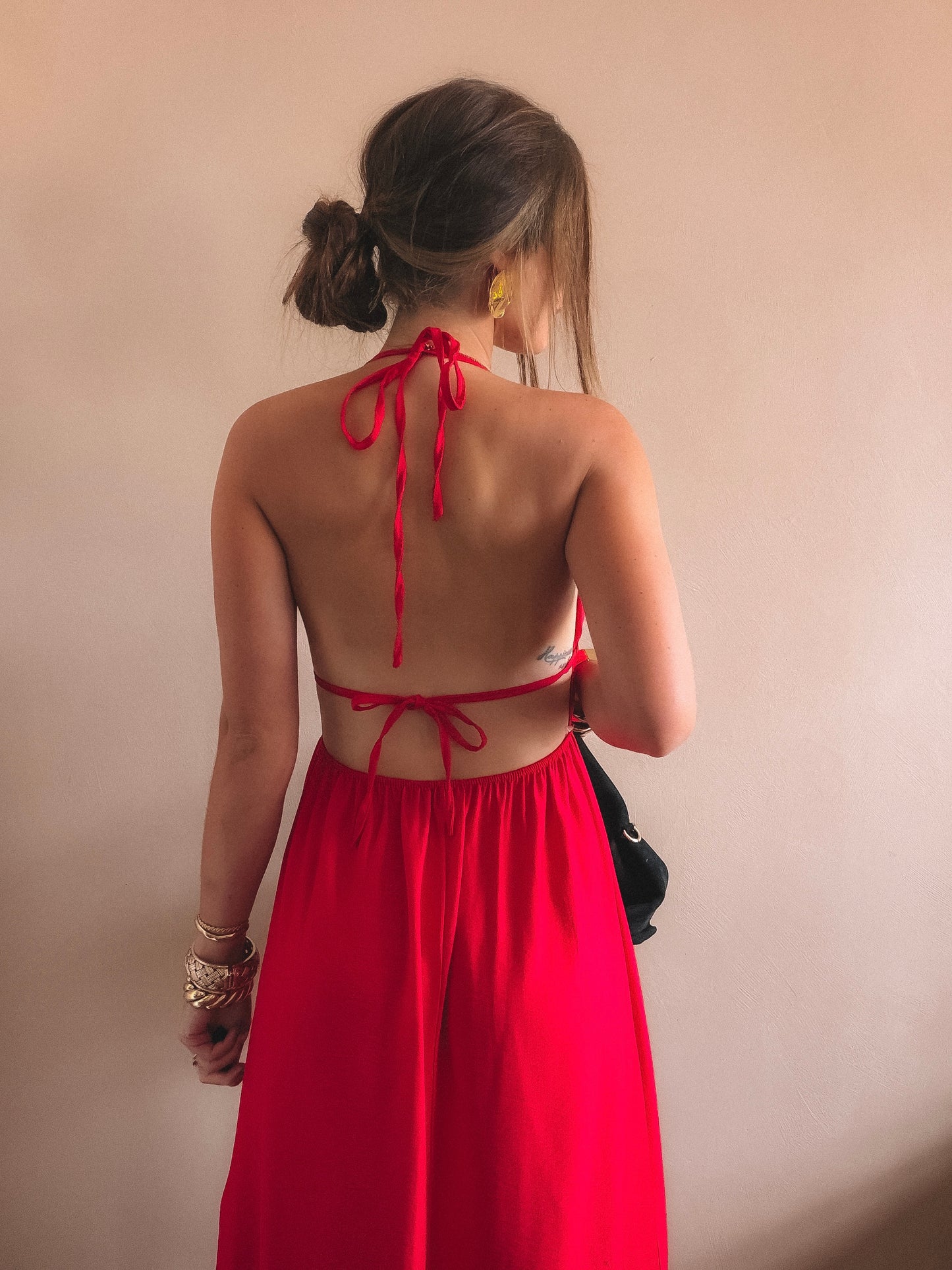 Robe Longue Scarlett Rouge