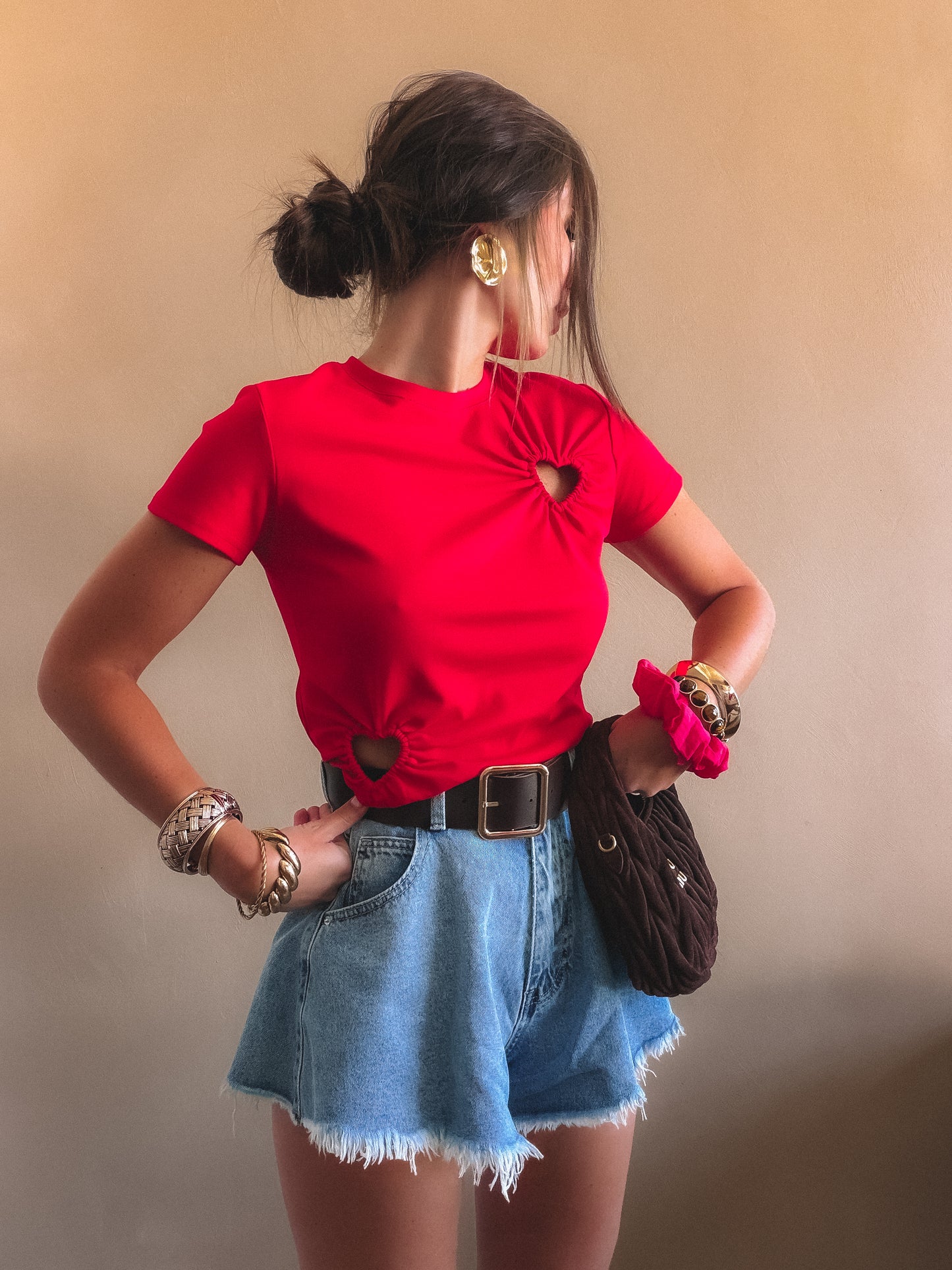 T-Shirt Valentine Rouge