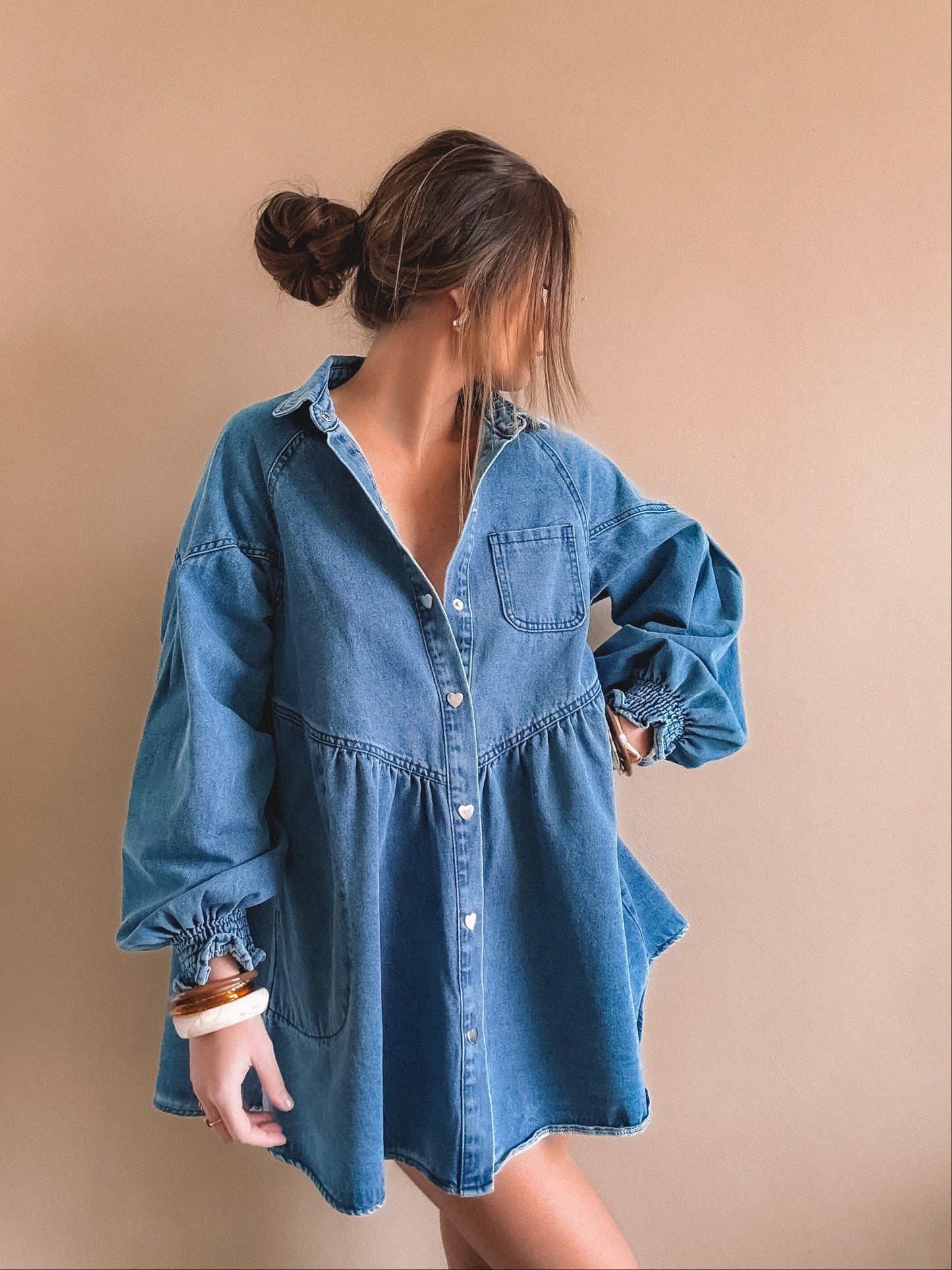 Robe en Jean Cléo
