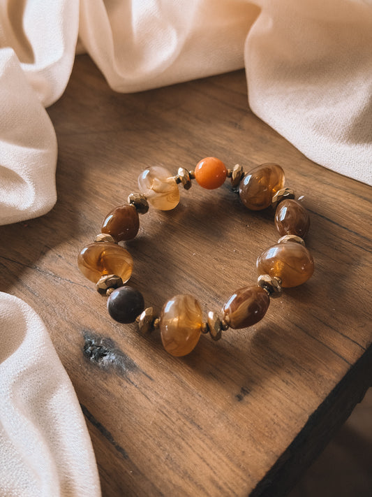 Bracelet Lina Caramel