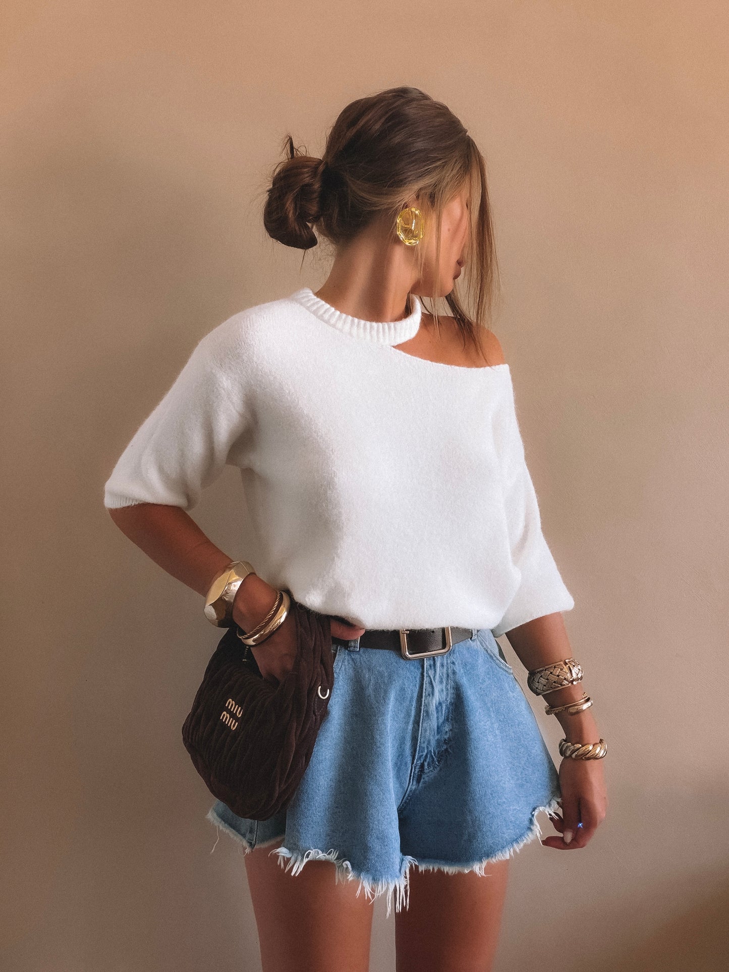Pull Alba Blanc