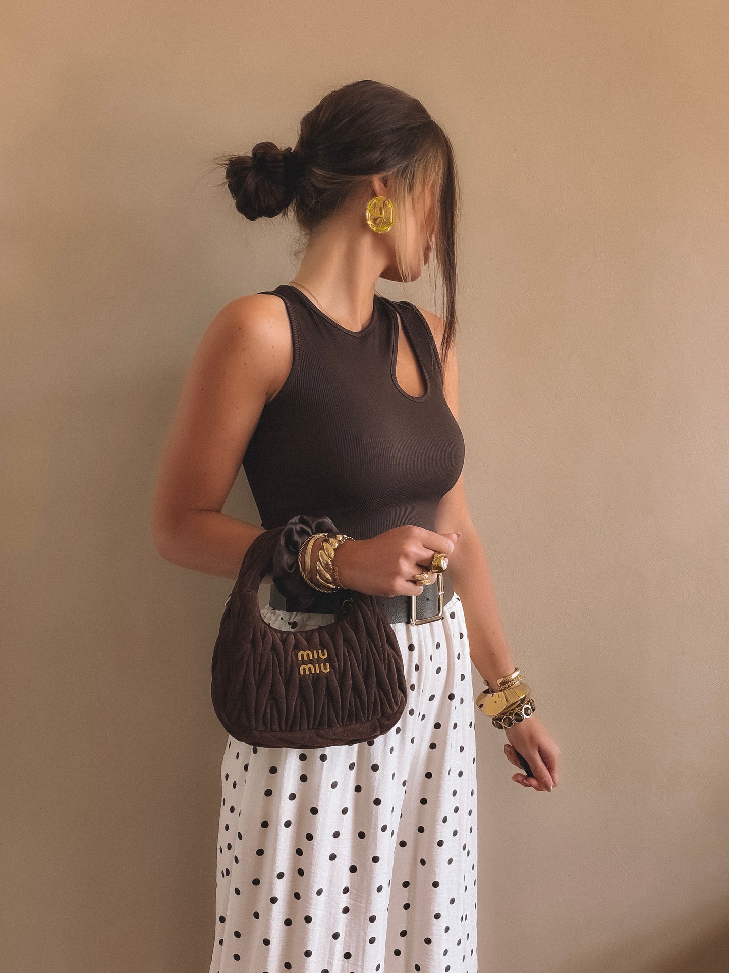 Pantalon Camille Ecru