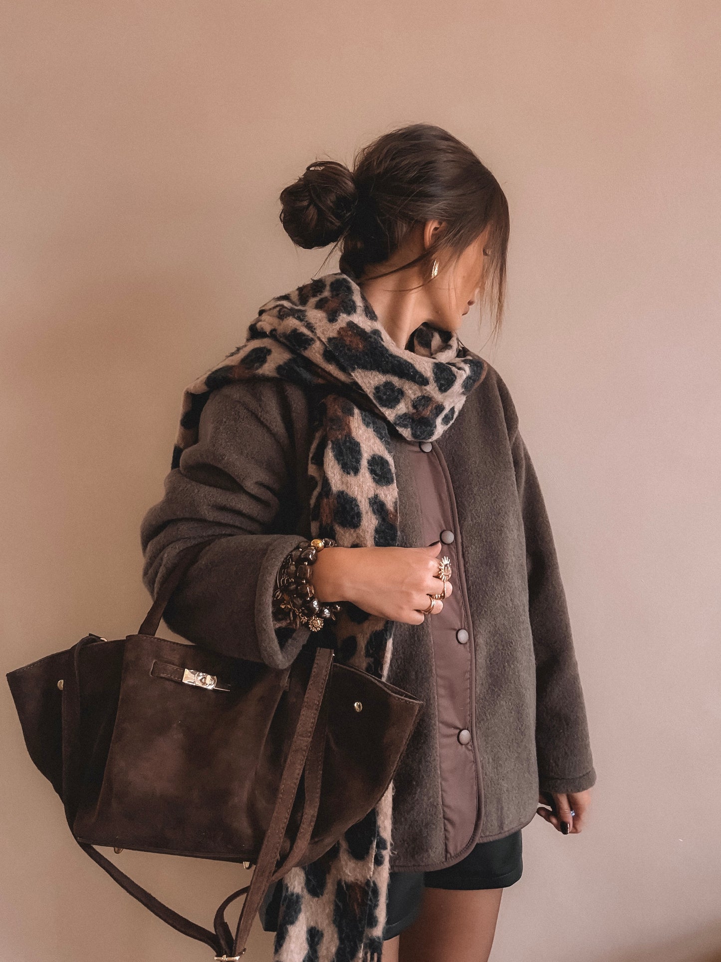 Veste Sora Marron
