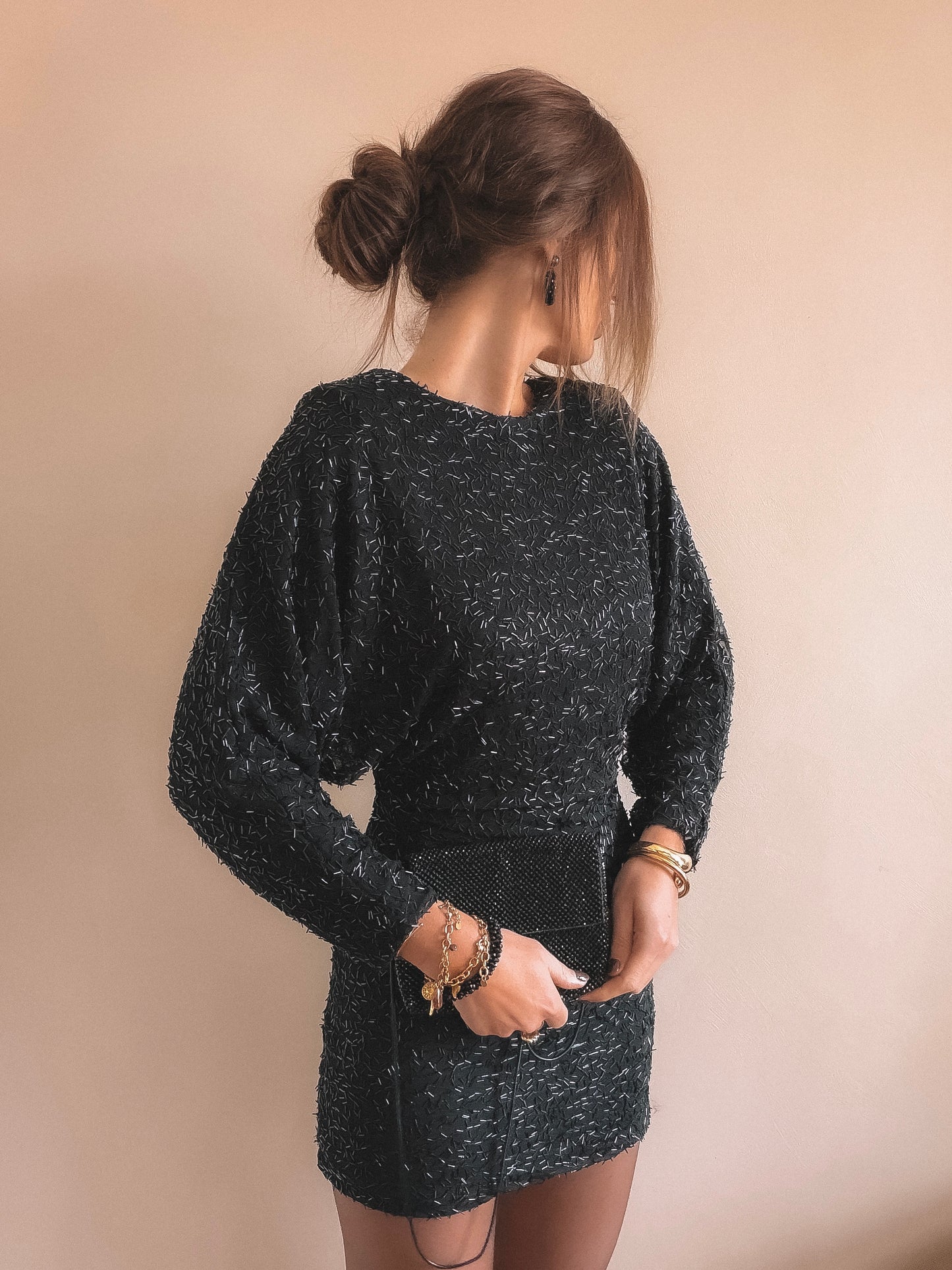 Robe Ysia Dos Nu Noir