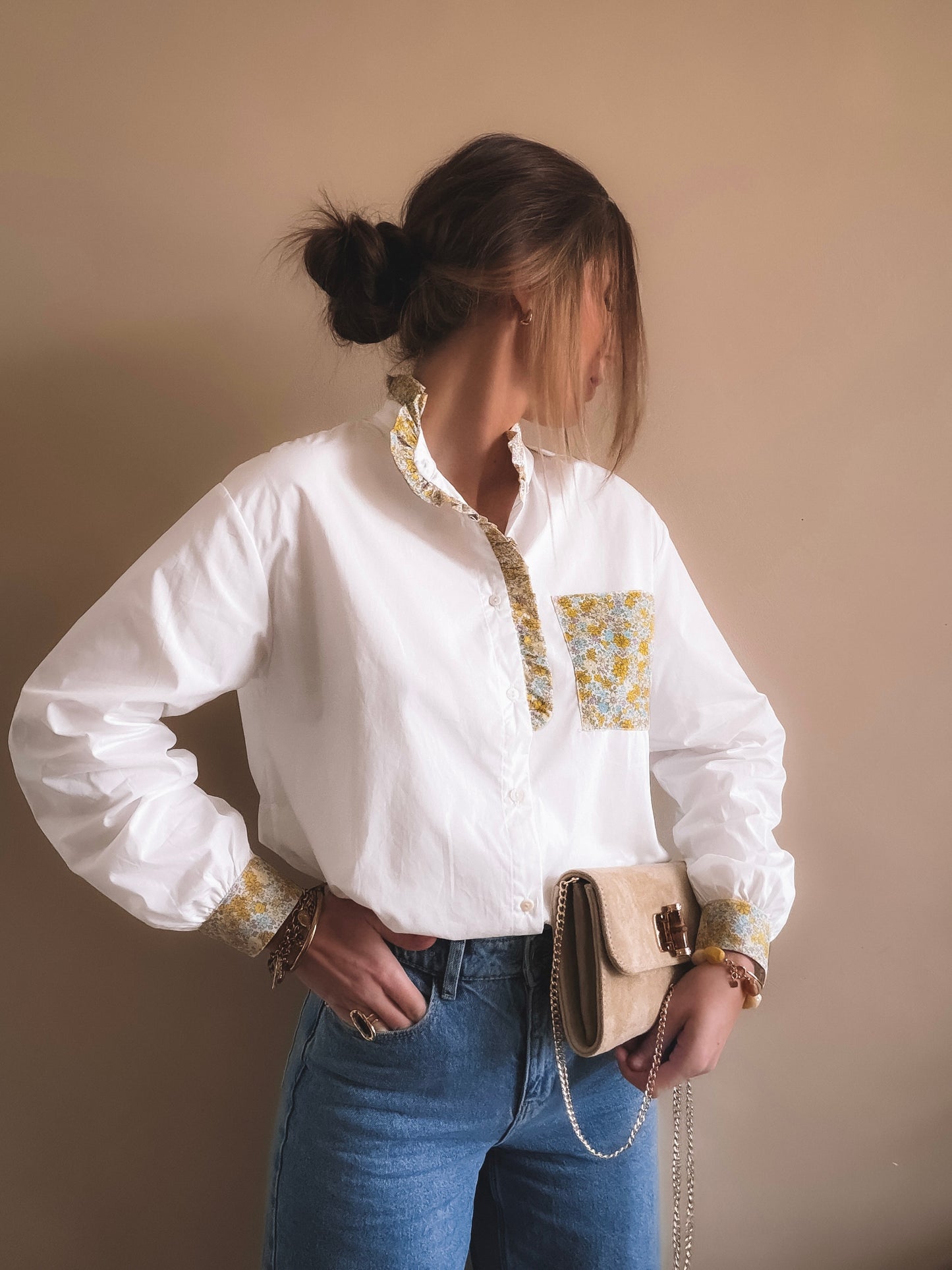 Chemise Iris Blanche