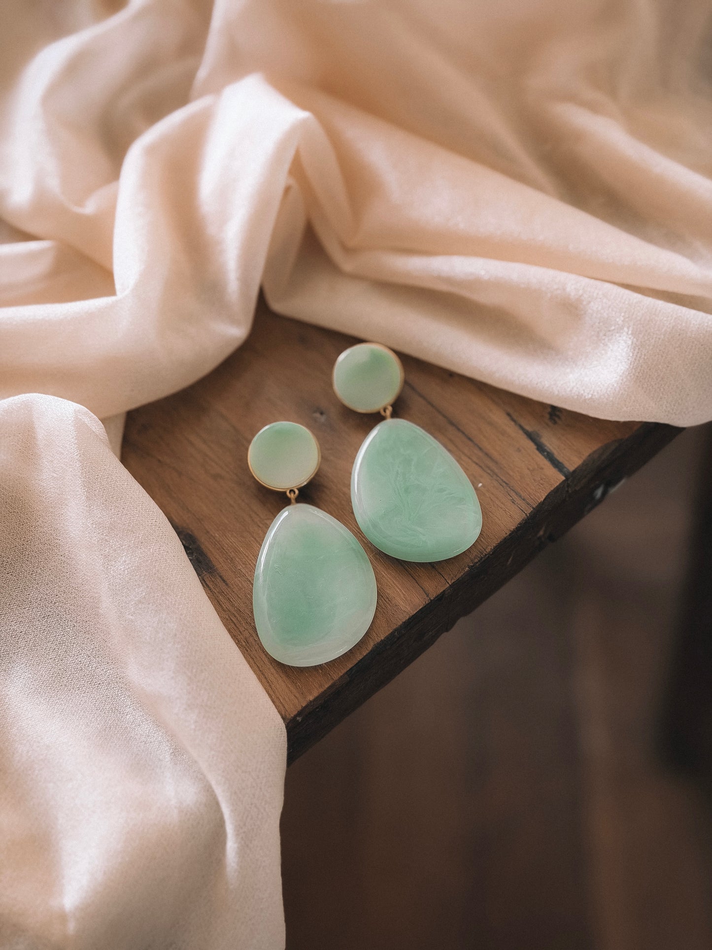 Boucles Iséa Vert Sauge