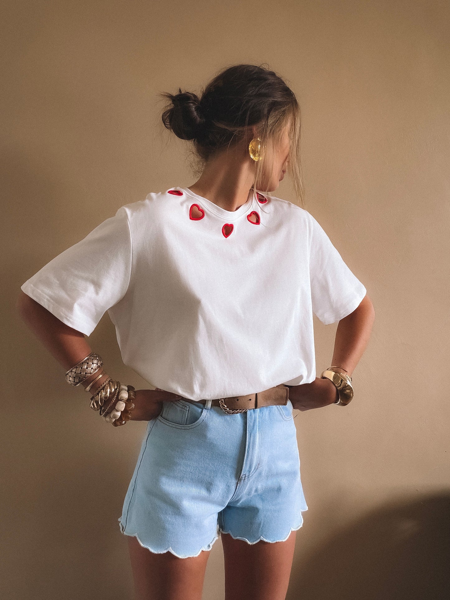 T-Shirt Luna Blanc