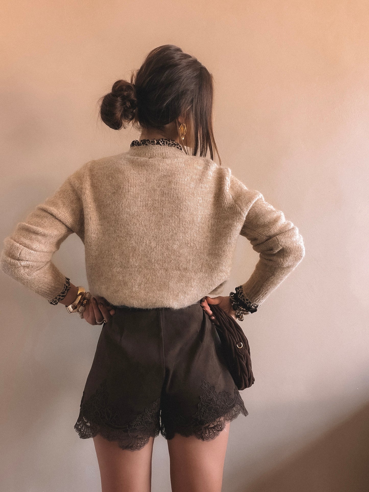Pull Mila Camel