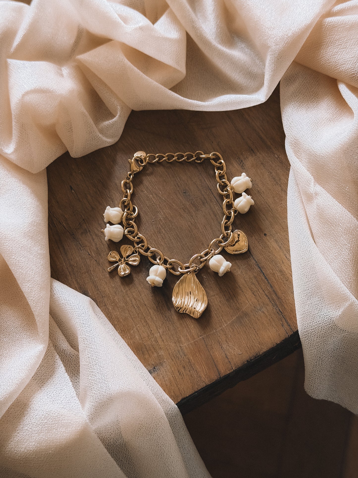 Bracelet Léonie doré