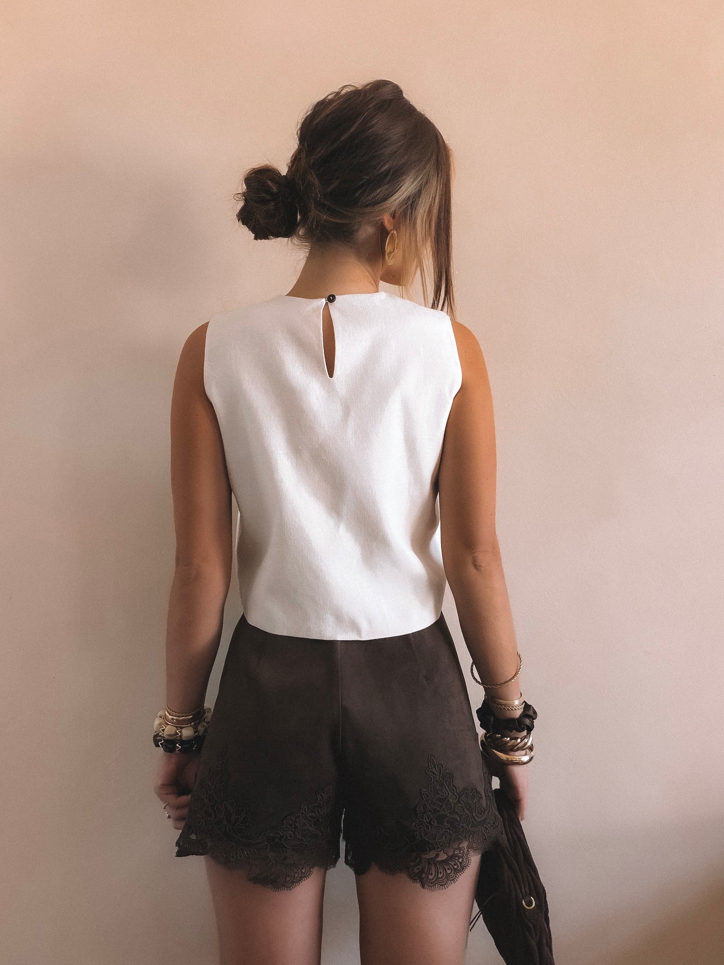 Top Clara Beige