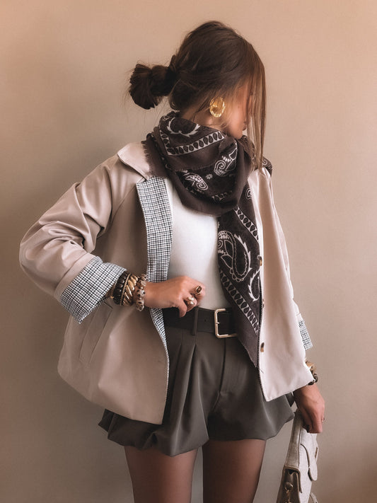 Trench Léonie Beige