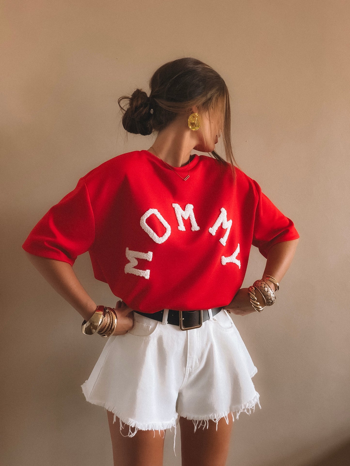 Short en Jean Charlie Blanc
