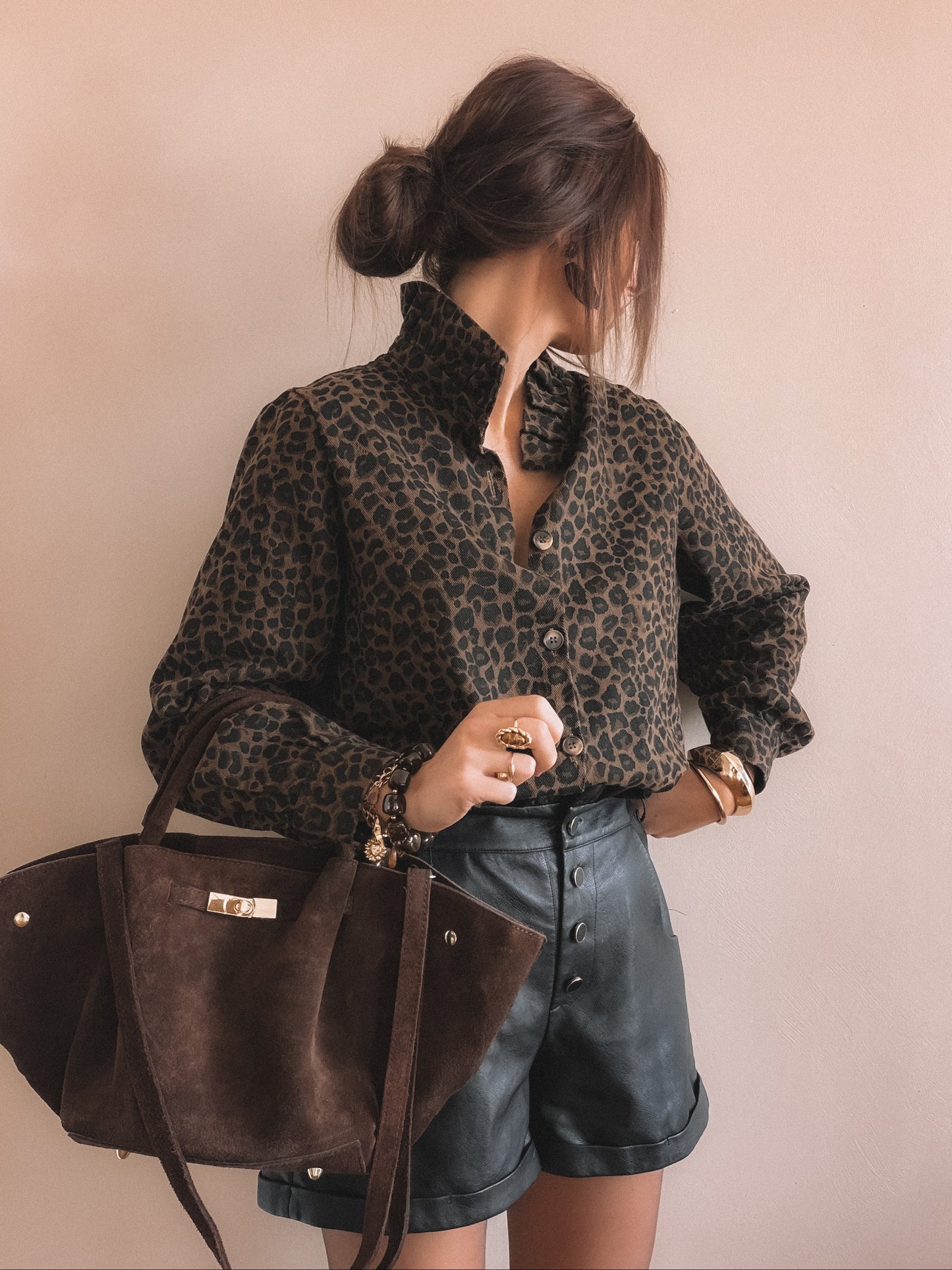 Chemise Charlie Leopard