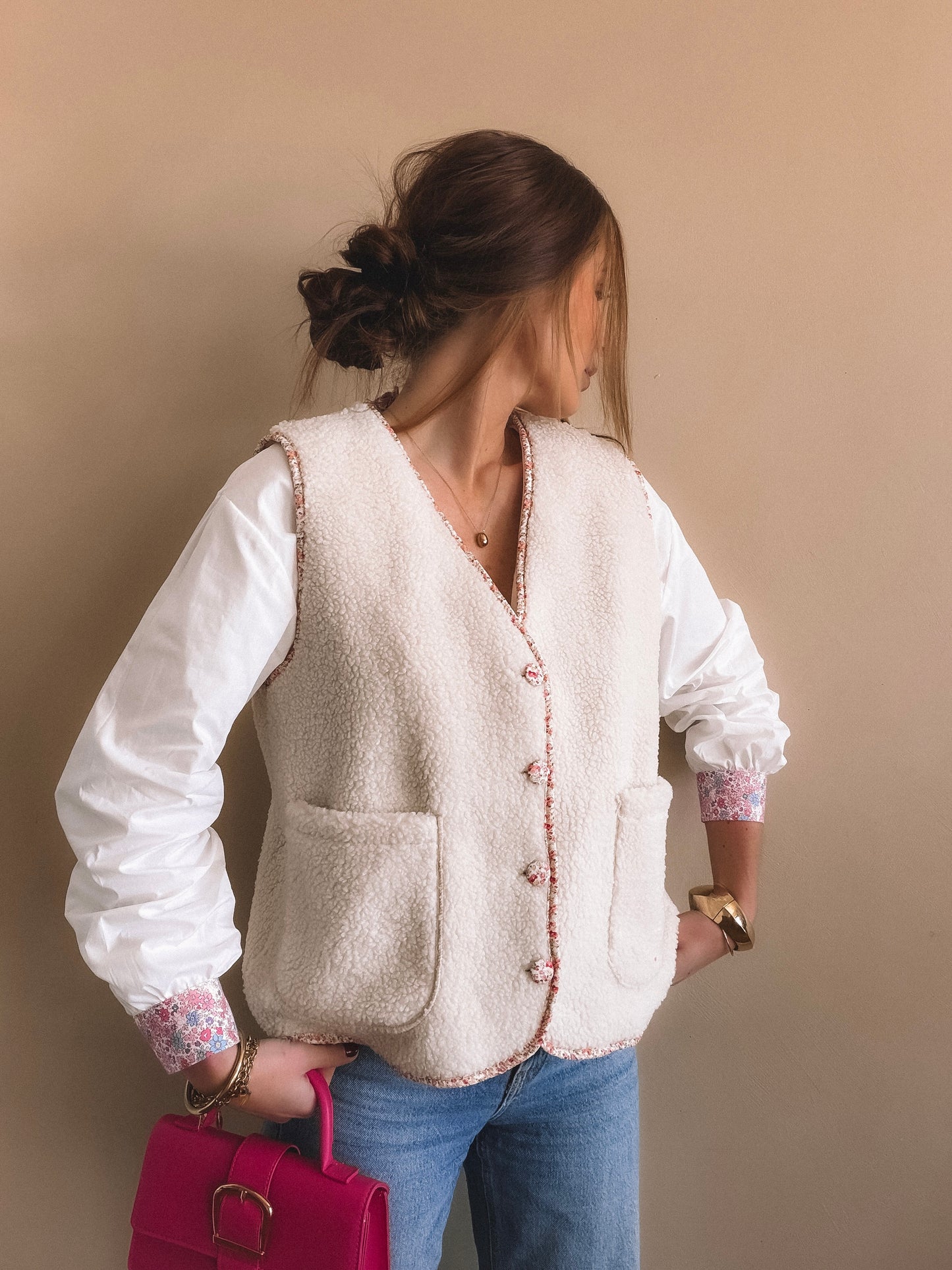 Gilet sans manches Emma Liberty