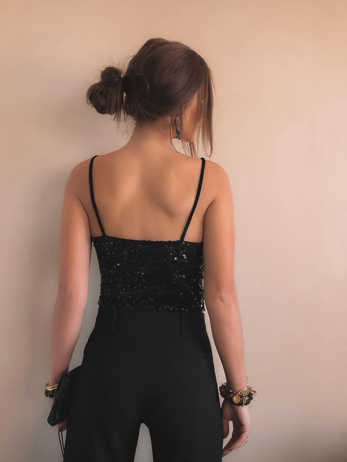 Body Louisa Sequins Noir