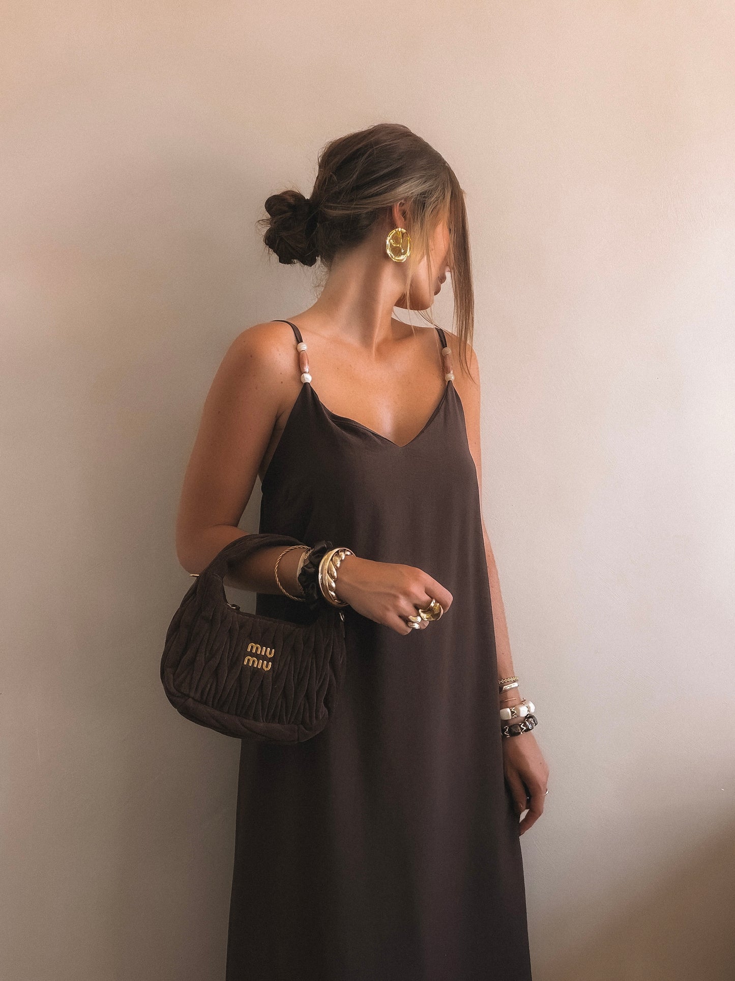 Robe Paloma Marron
