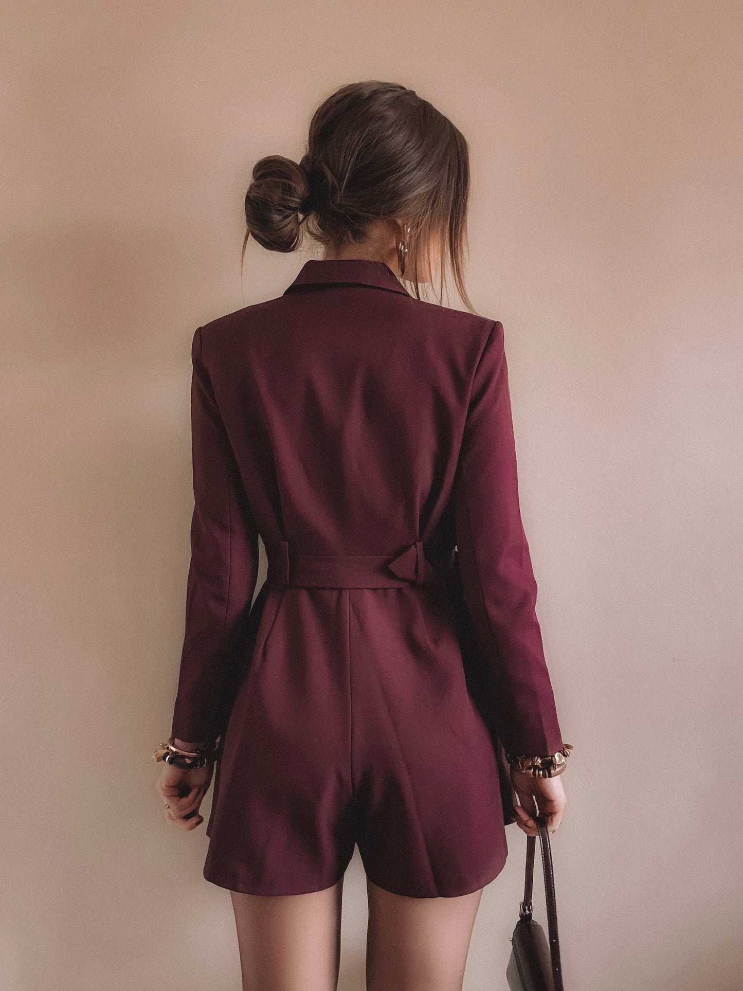 Combishort Serena Bordeaux