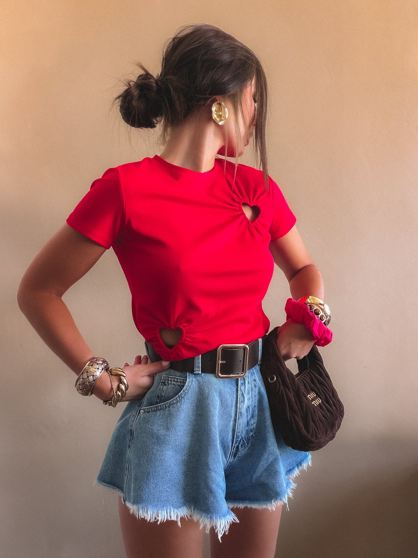 T-Shirt Valentine Rouge