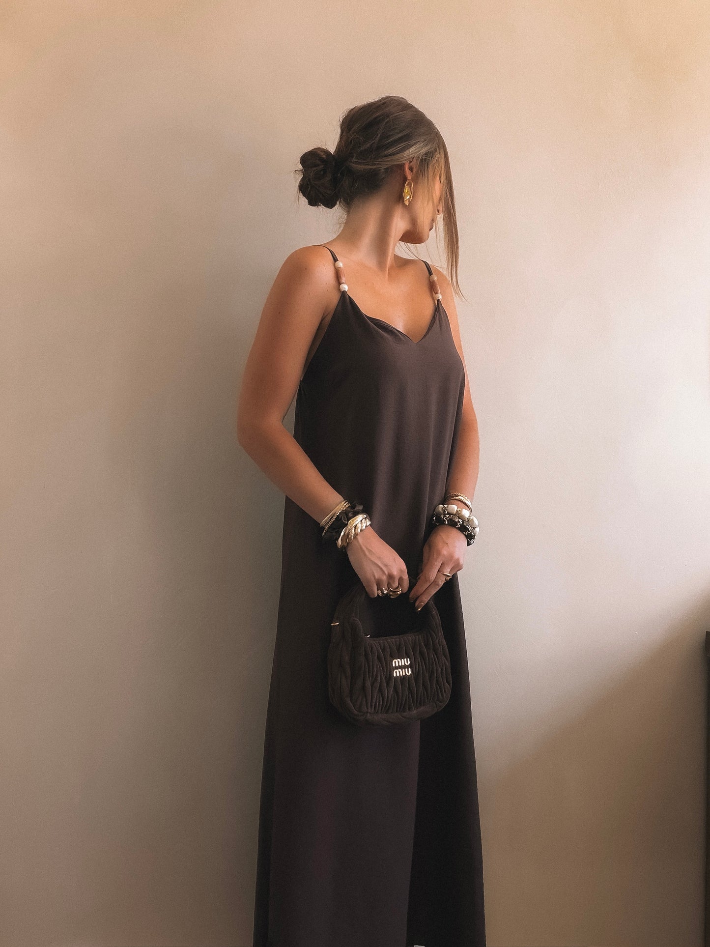 Robe Paloma Marron